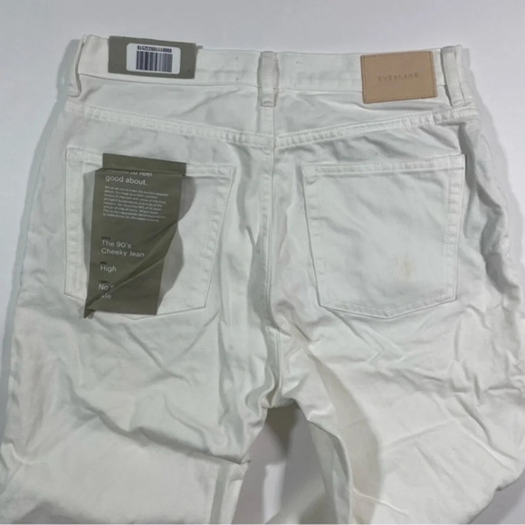 New Damaged Everlane 90s Cheeky Jeans 28 Ankle Bone - Picture 9 of 11